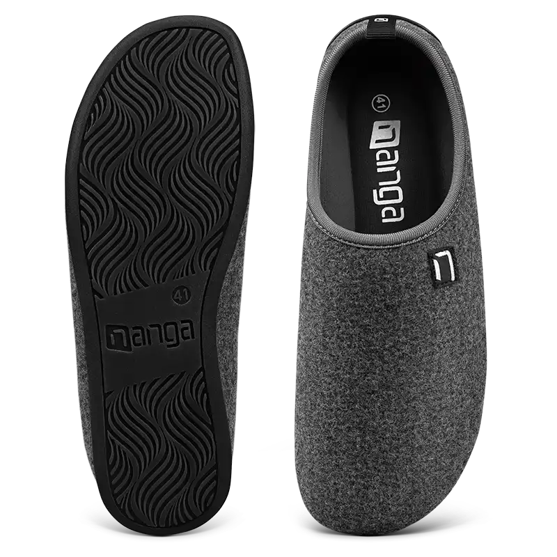 Wool Slipper grau