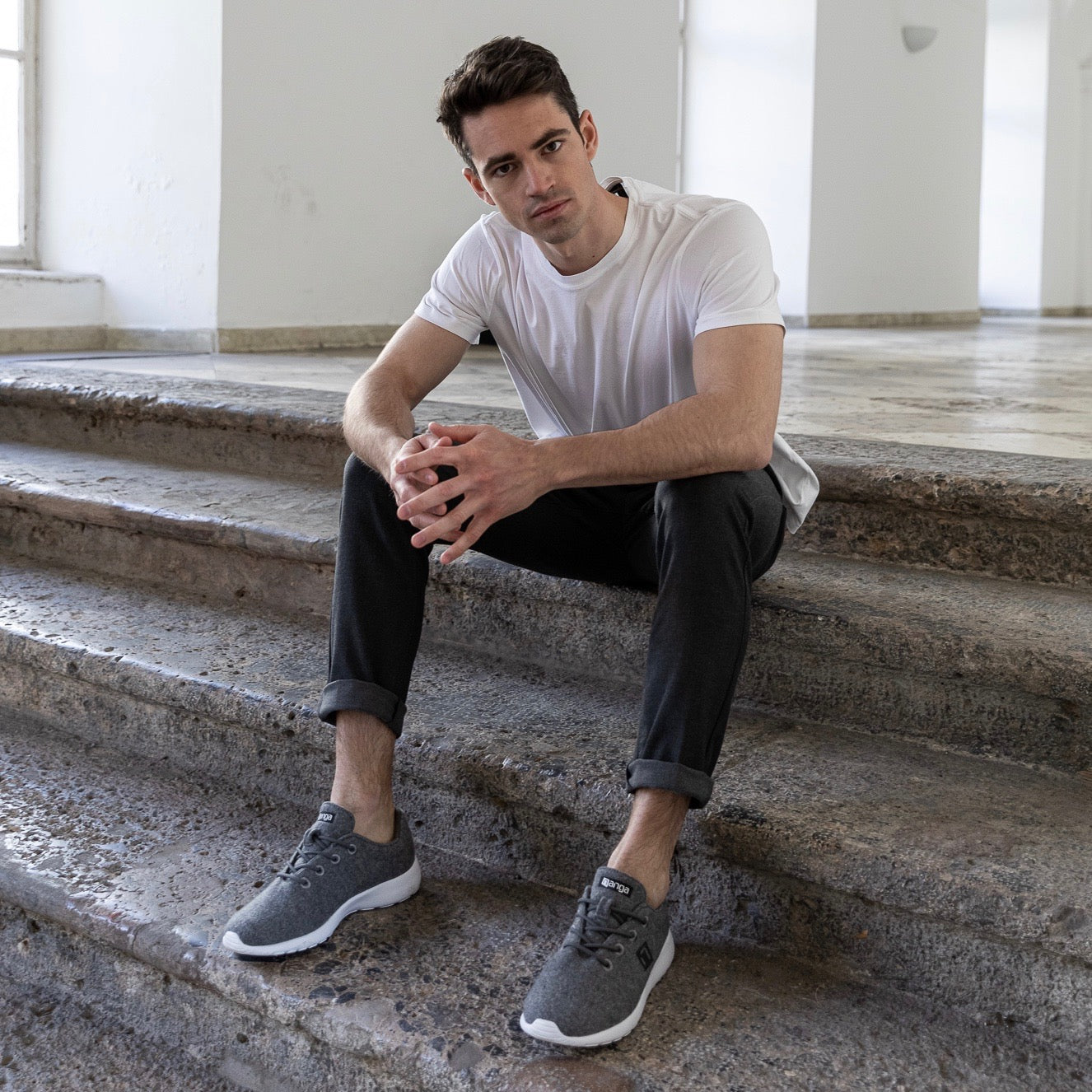 MERINO Sneaker Men - Grau